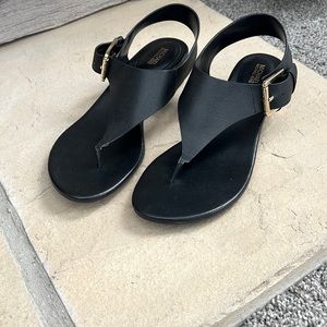 Michael Michael Kors black dress sandals 8M